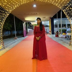 Georgette floral kurta